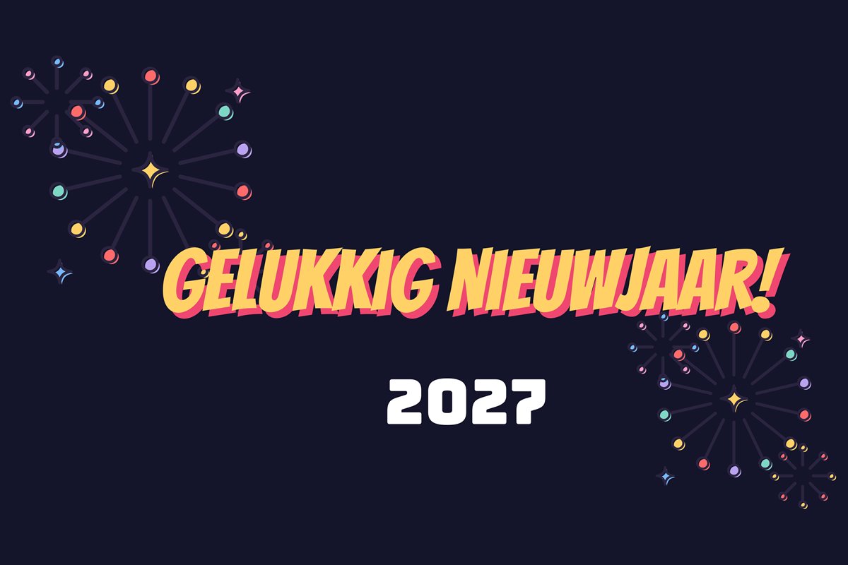 nieuwjaarsvlag